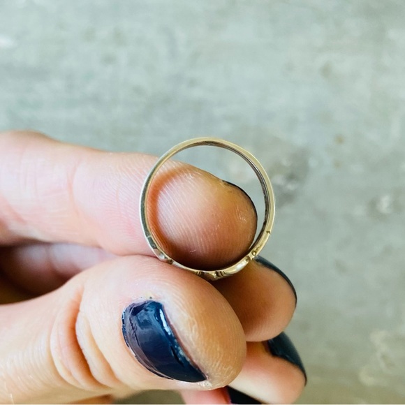 ♥️ Artisan ♥️ Vintage Irish Sterling Silver Claddagh Ring - Picture 9 of 13